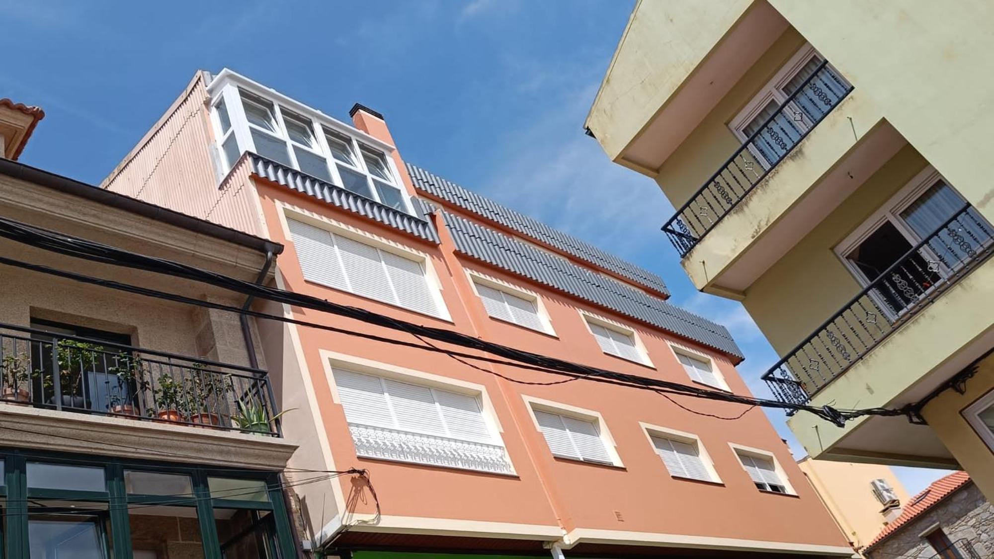 Apartamento Ático Céntrico En Muxía Exterior foto
